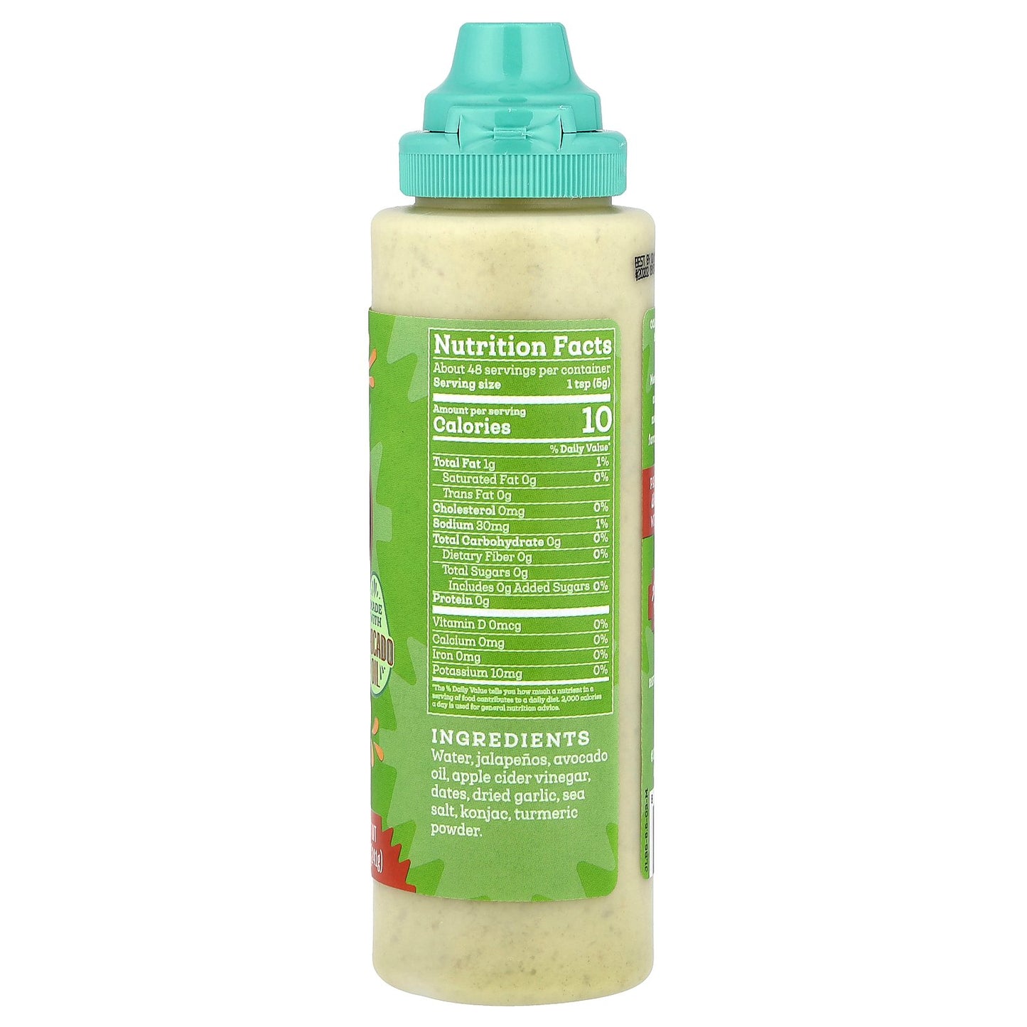 Siete, Botana Sauce, Creamy Jalapeno, Mild, 8.5 oz (241 g)