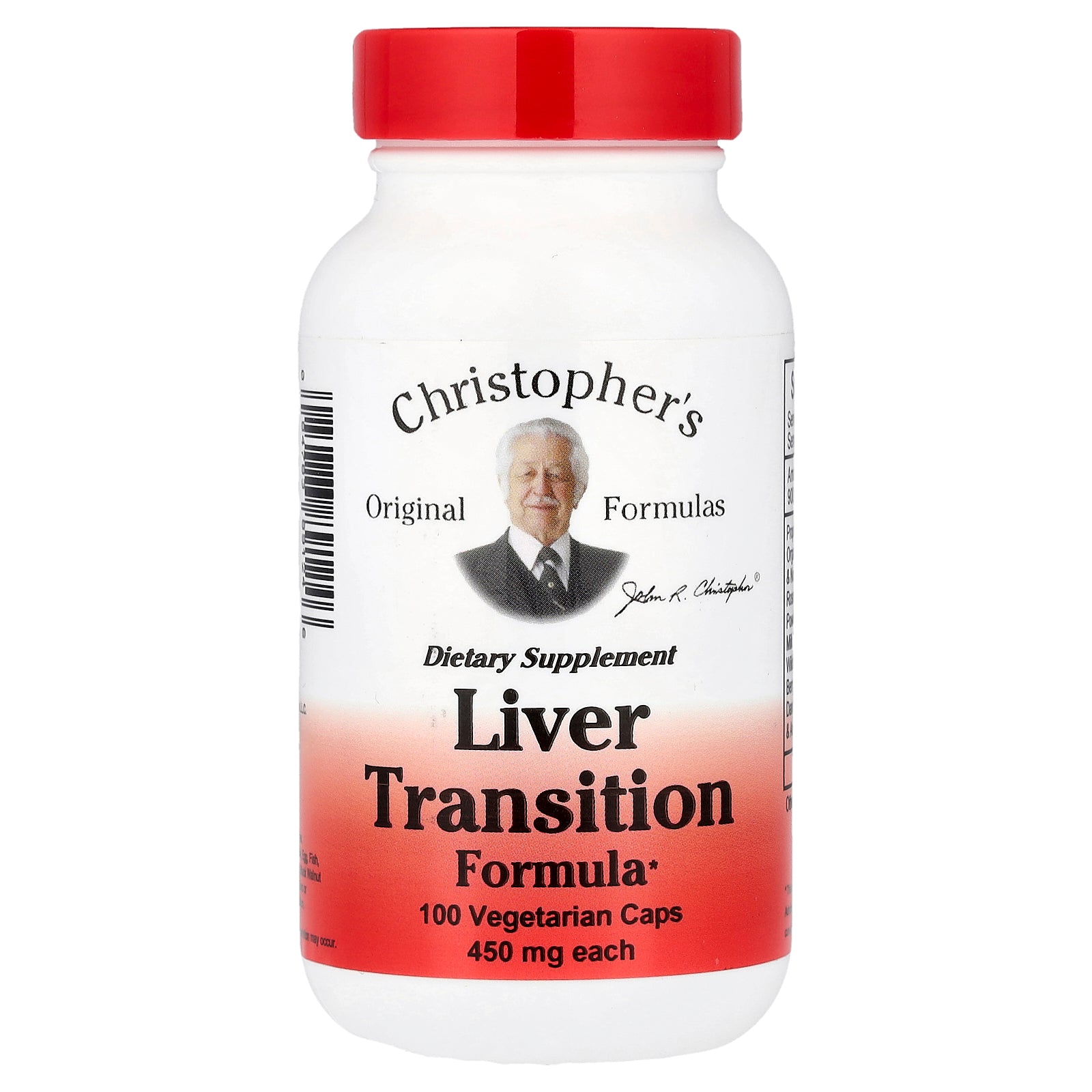 Christopher's Original Formulas, Liver Transition Formula, 100 Vegetarian Caps