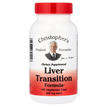 Christopher's Original Formulas, Liver Transition Formula, 100 Vegetarian Caps