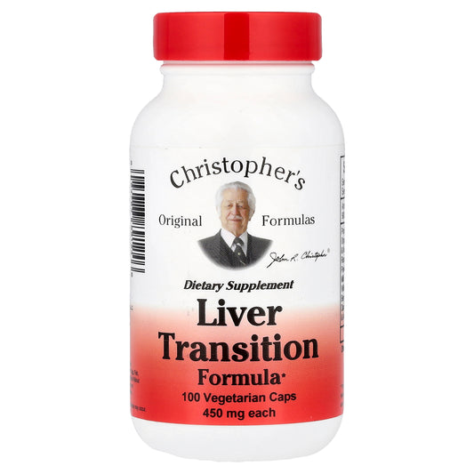 Christopher's Original Formulas, Liver Transition Formula, 100 Vegetarian Caps
