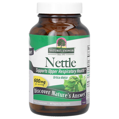 Nature's Answer, Nettle, 90 Vegetarian Capsules (300 mg per Capsule)