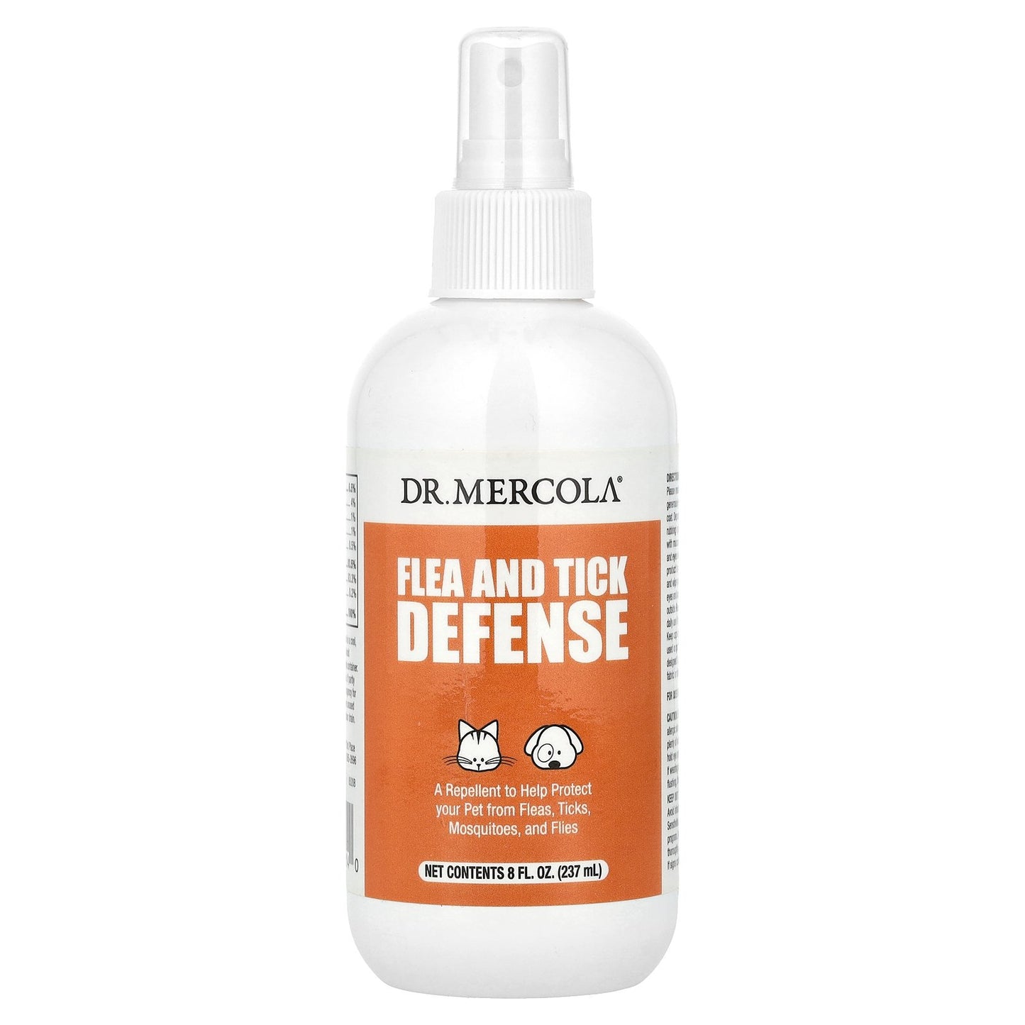 Dr. Mercola, Flea And Tick Defense, For Dogs and Cats, 8 fl oz (237 ml)