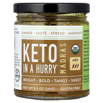 Pure Indian Foods, Madras Keto in a Hurry™, Medium, 8.5 oz (241 g)