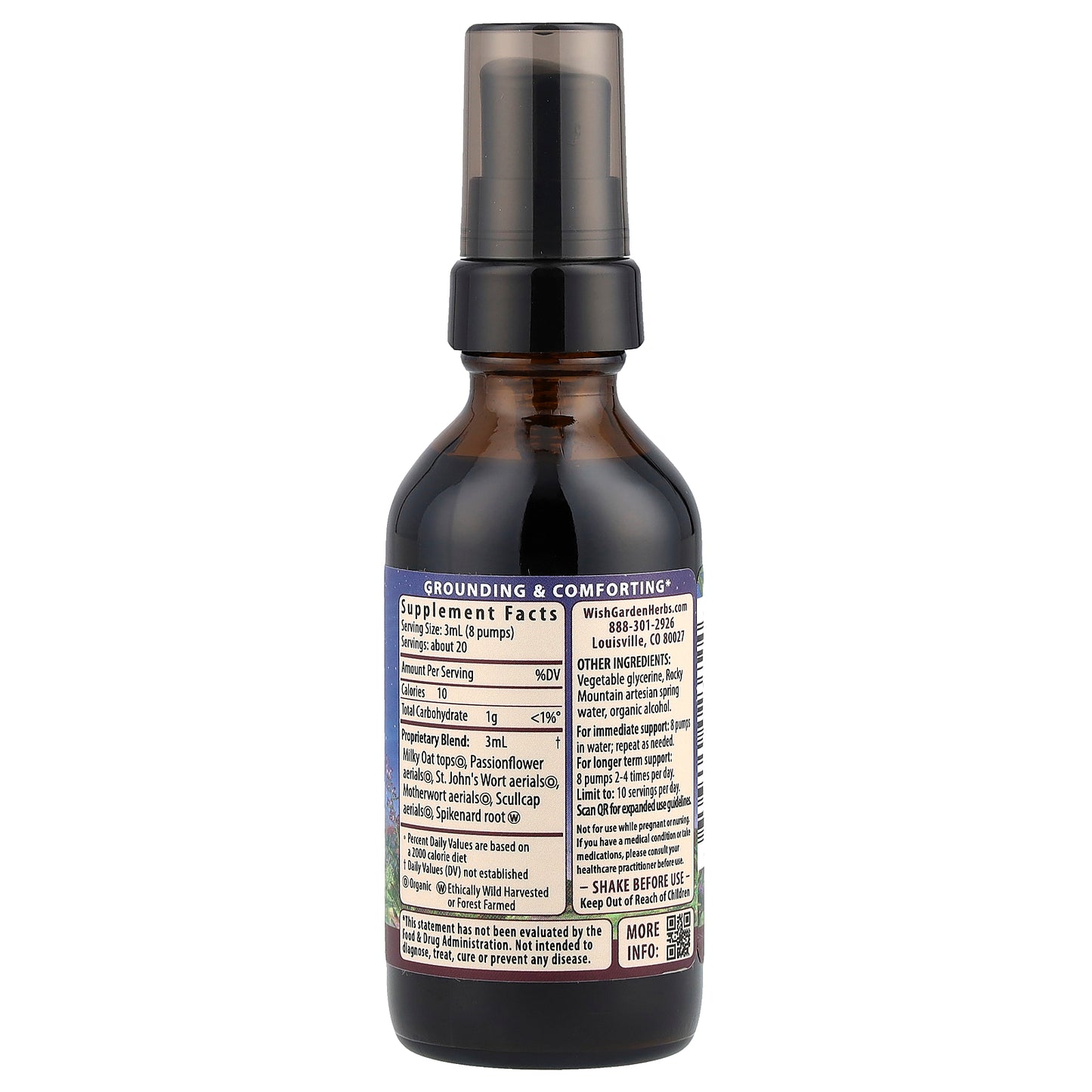 WishGarden Herbs, Emotional™ Ally, 2 fl oz (59 ml)