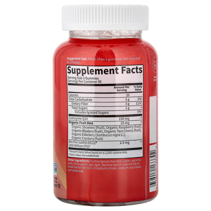 Garden of Life, Vitamin Code® Gummies, CoQ10, Strawberry, 60 Gummies