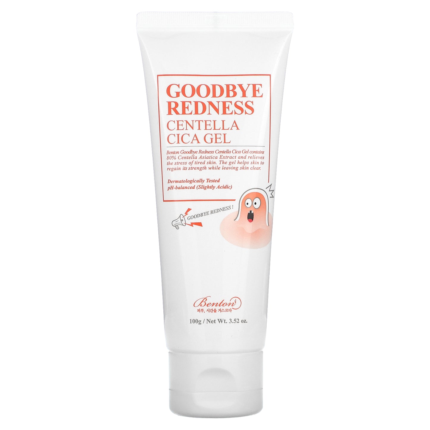 Benton, Goodbye Redness Centella Cica Gel, 3.52 oz (100 g)