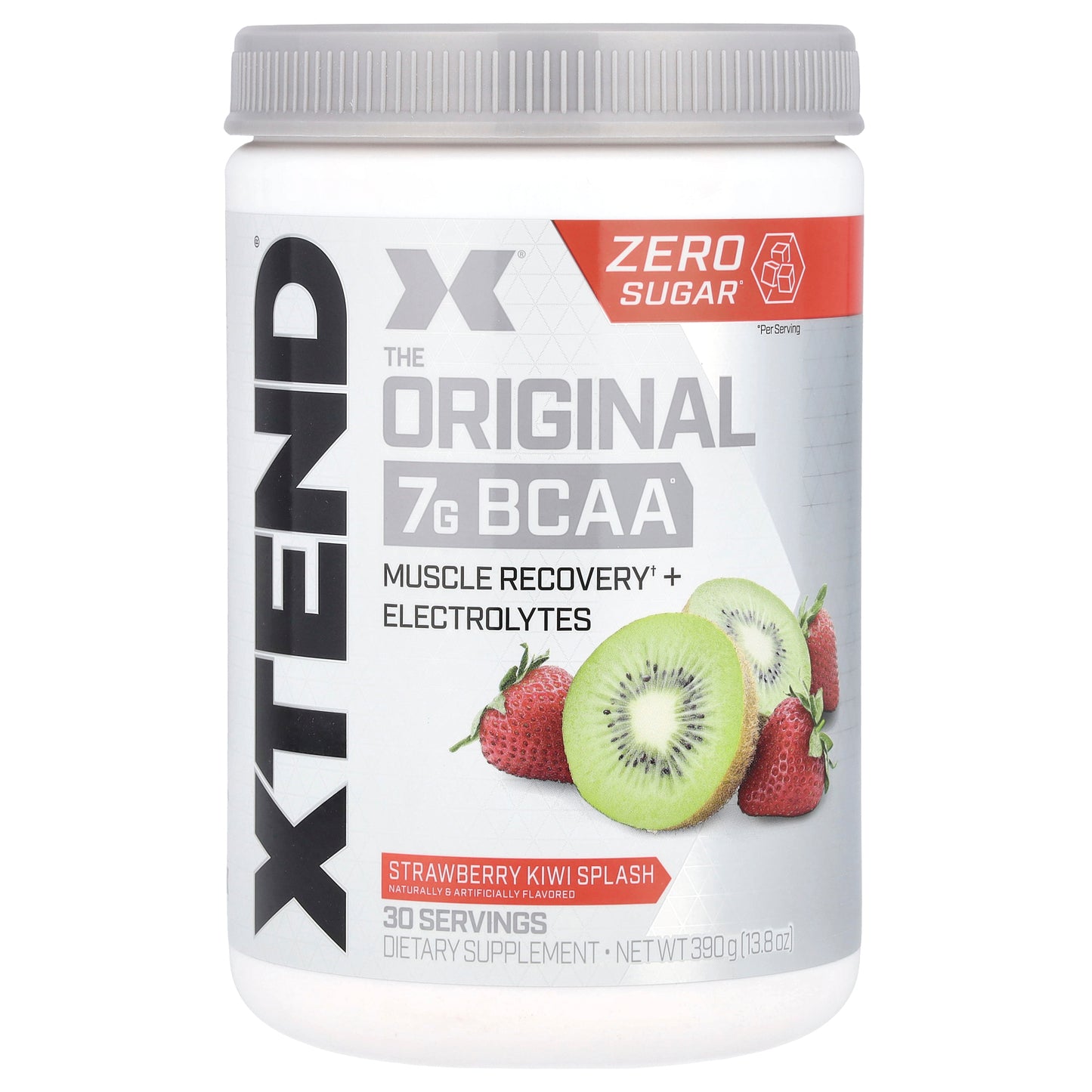 XTEND, The Original 7G BCAA, Strawberry Kiwi Splash, 13.8 oz (390 g)