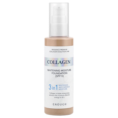 Enough, Collagen, Whitening Moisture Foundation, SPF15, #13, 3.38 fl oz (100 ml)