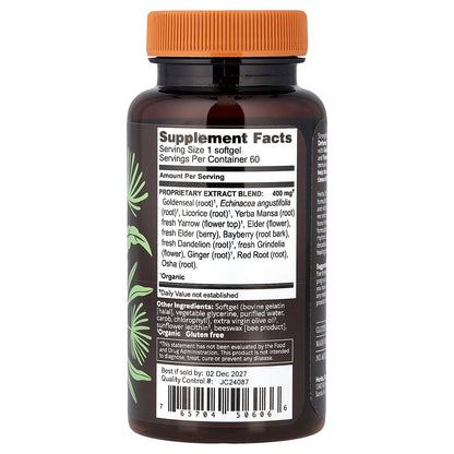 Herbs Etc., Peak Defense™, 60 Softgels