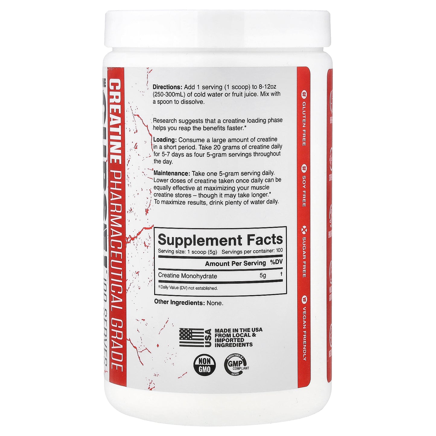 JNX Sports, The Curse!®, Creatine, Unflavored, 17.6 oz (500 g)