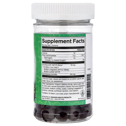Swanson, Probiotic + Prebiotic Gummies, Blackberry, 60 Gummies