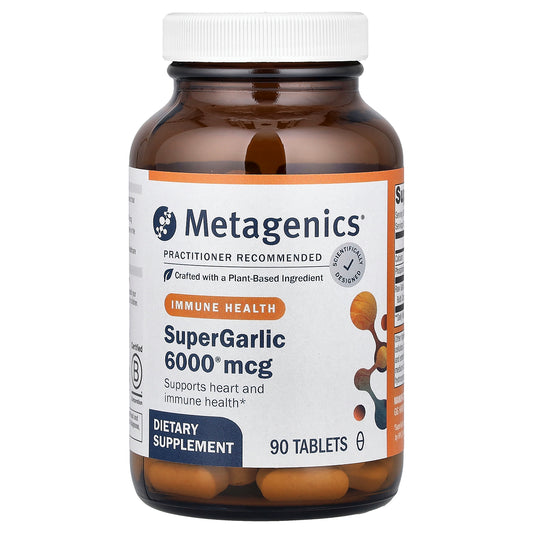 Metagenics, SuperGarlic 6000®, 90 Tablets