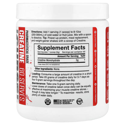 JNX Sports, The Curse!®, Creatine, Unflavored, 10.6 oz (300 g)