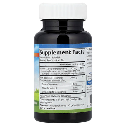 Carlson, Tocotrienols with Vitamin E, 30 Soft Gels
