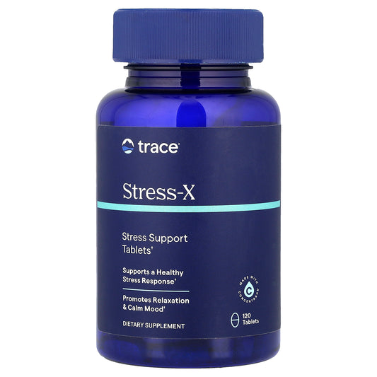 Trace, Stress-X, 120 Tablets