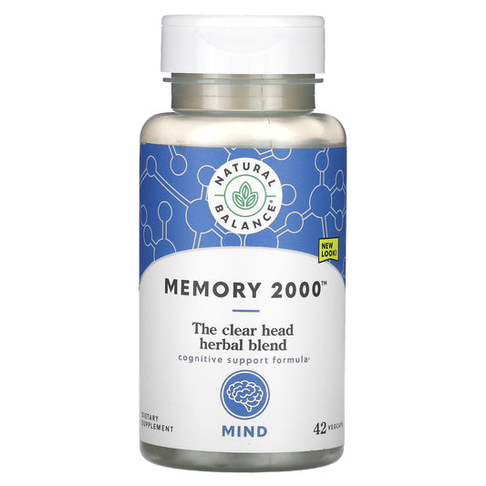 Natural Balance, Memory 2000, 42 VegCaps