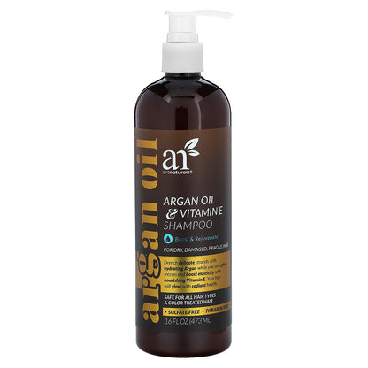 artnaturals, Argan Oil & Vitamin E Shampoo, 16 fl oz (473 ml)