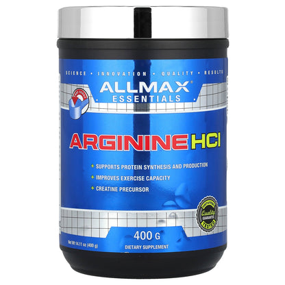 ALLMAX, Essentials, Arginine HCl, 5 g, 14.11 oz (400 g)