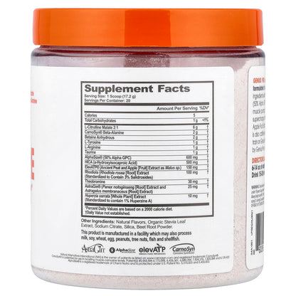 The Genius Brand, Genius Pre, Grape Limeade, 12.13 oz (344 g)