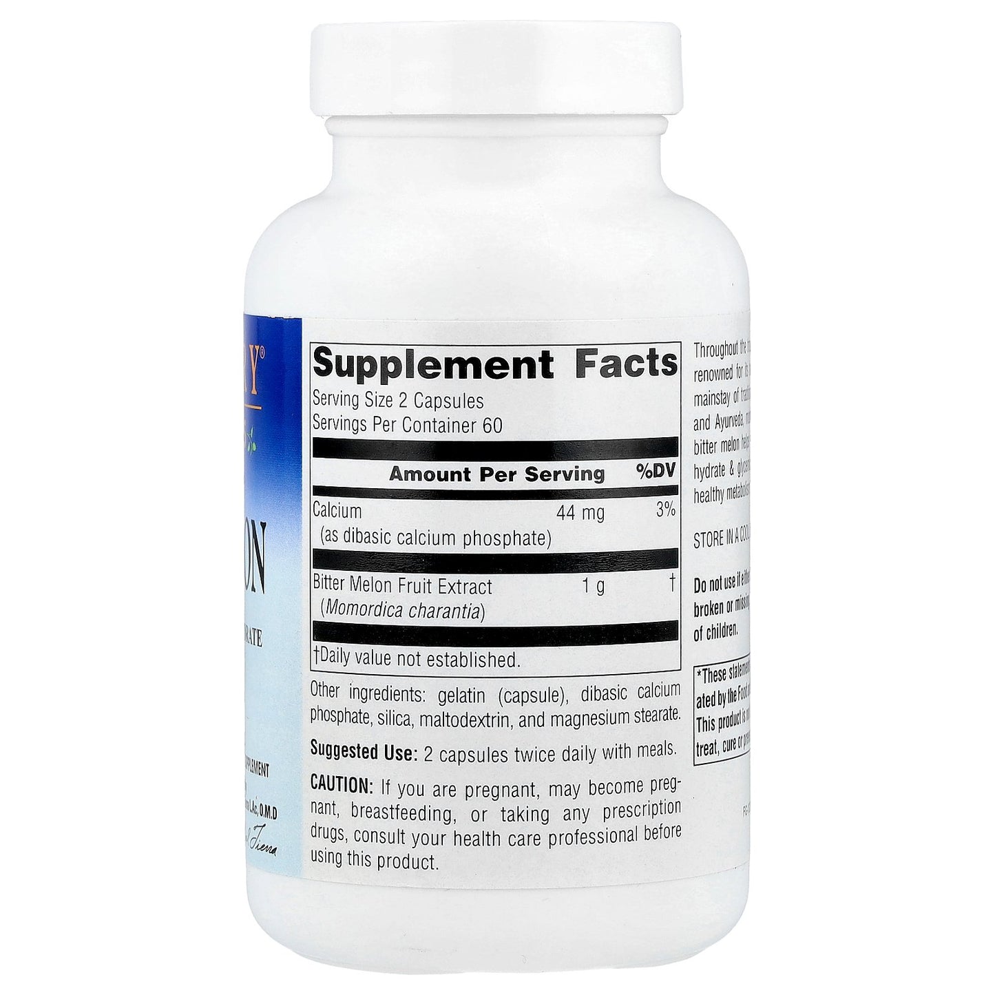 Planetary Herbals, Bitter Melon, 120 Capsules