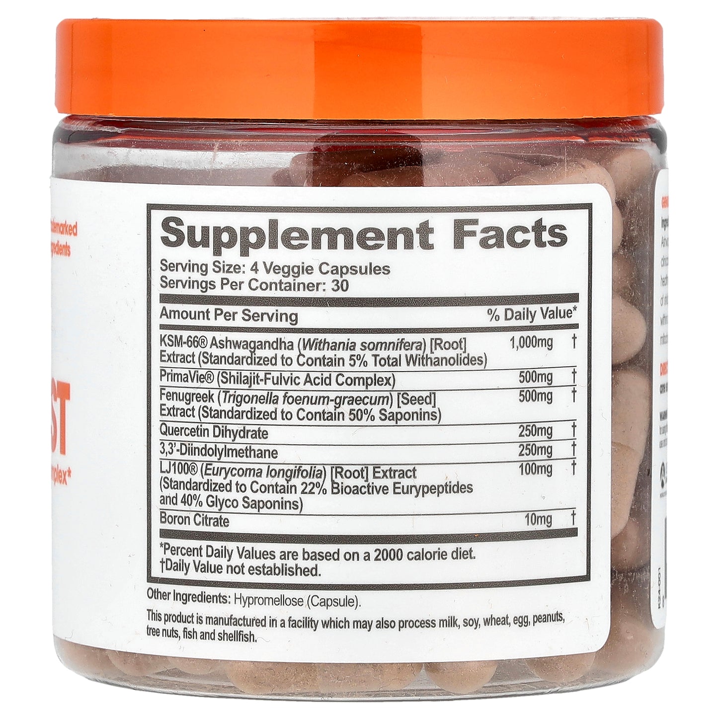 The Genius Brand, Genius Test, Advanced Testosterone Optimization Complex, 120 Veggie Capsules