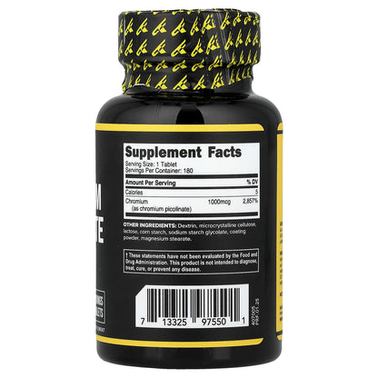 Primaforce, Chromium Picolinate, 1,000 mcg, 180 Tablets