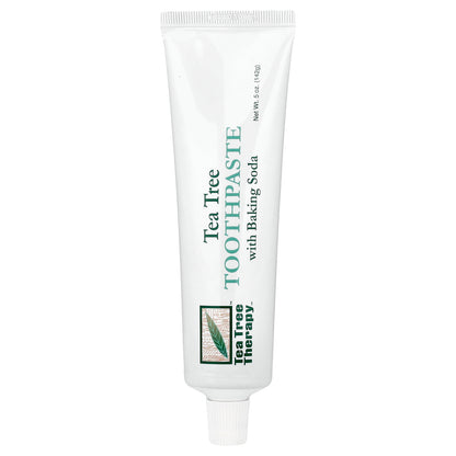Tea Tree Therapy, Tea Tree Toothpaste with Baking Soda, 5 oz (142 g)