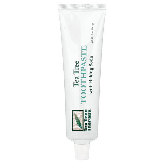 Tea Tree Therapy, Tea Tree Toothpaste with Baking Soda, 5 oz (142 g)