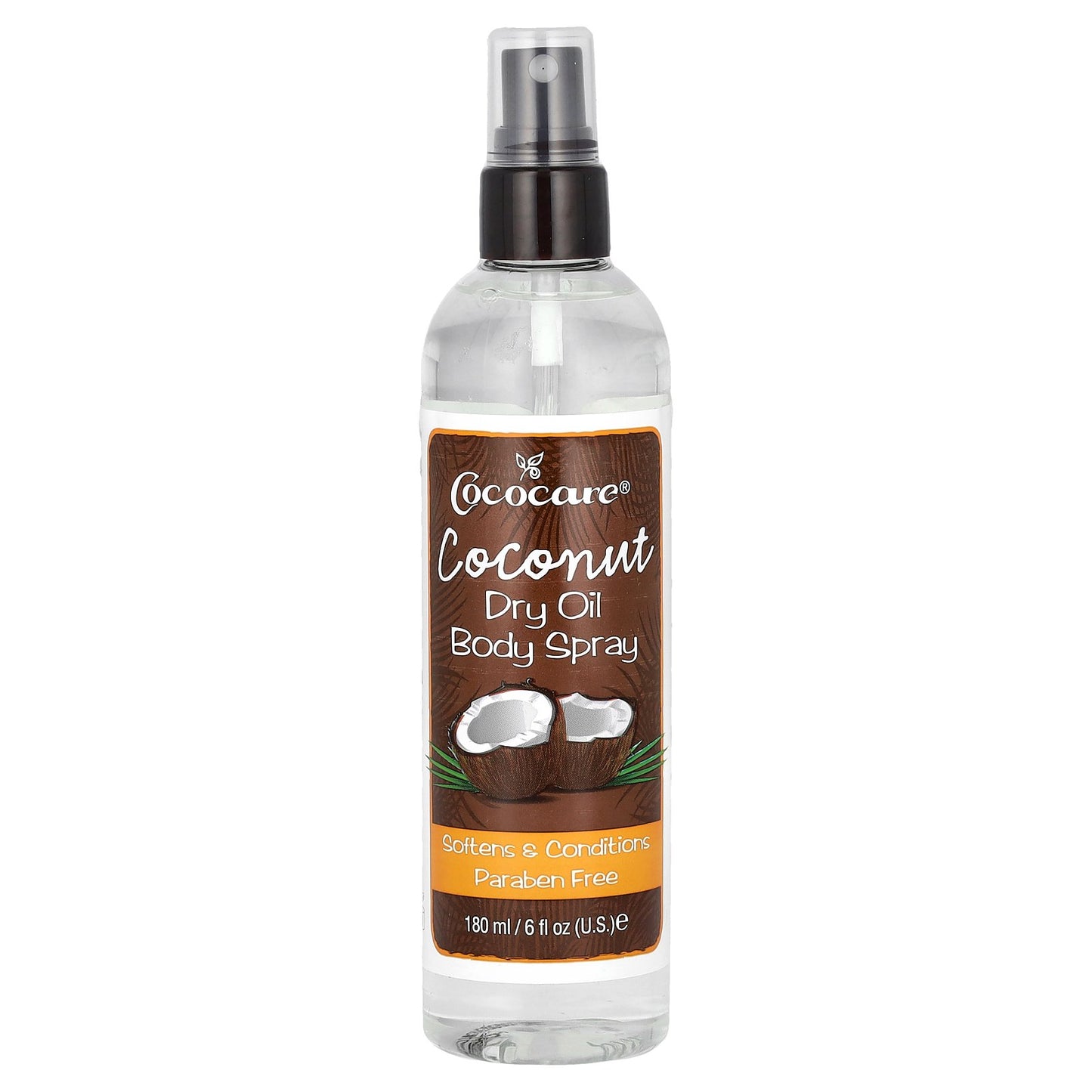 Cococare, Coconut Dry Oil Body Spray, 6 fl oz (180 ml)