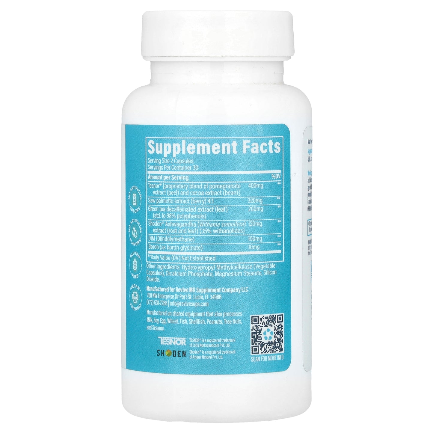 Revive, Men's Health, 60 Vegetarian Capsules