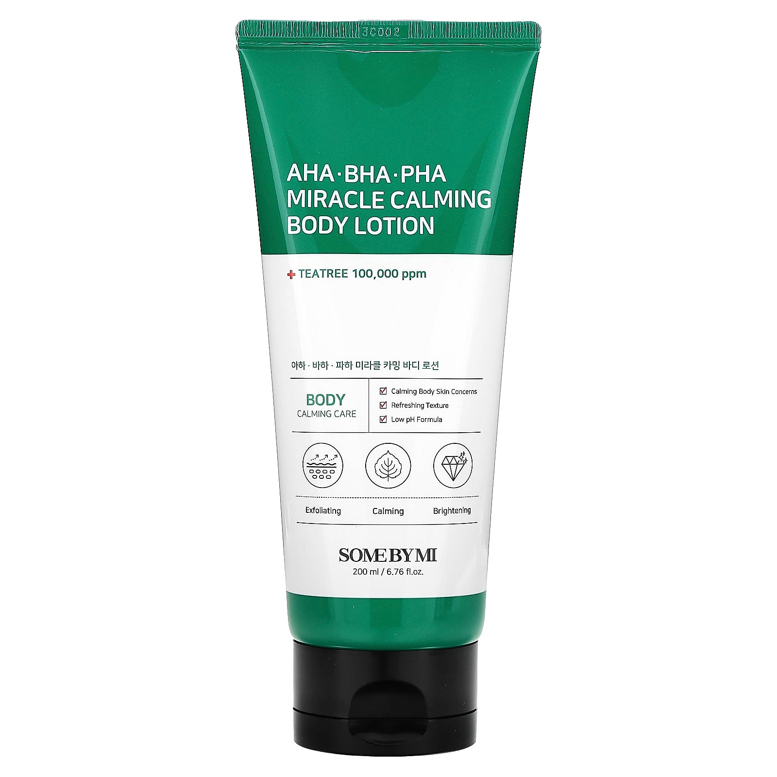 SOME BY MI, AHA. BHA. PHA Miracle Calming Body Lotion, 6.76 fl oz (200 ml)