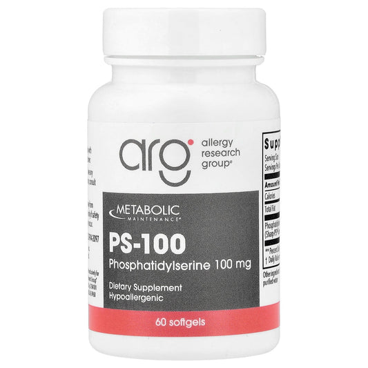 Metabolic Maintenance, PS-100, 100 mg, 60 Softgels