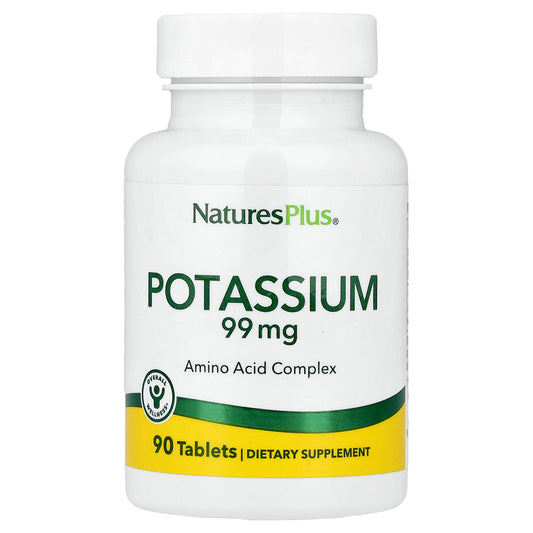 NaturesPlus, Potassium, 99 mg, 90 Tablets