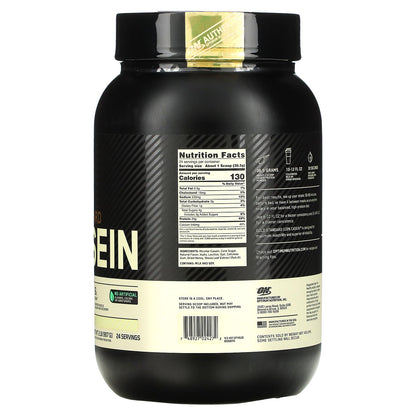 Optimum Nutrition, Gold Standard 100% Casein, French Vanilla, 2 lbs (907 g)