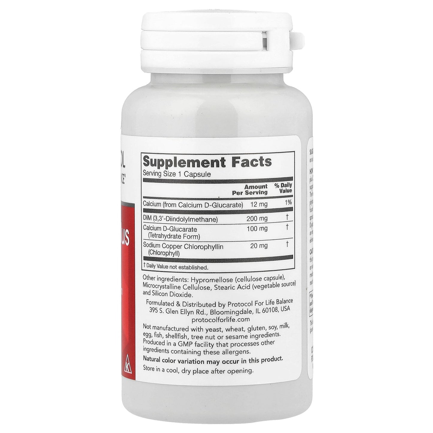 Protocol for Life Balance, DIM 200 Plus CDG 100, 90 Capsules