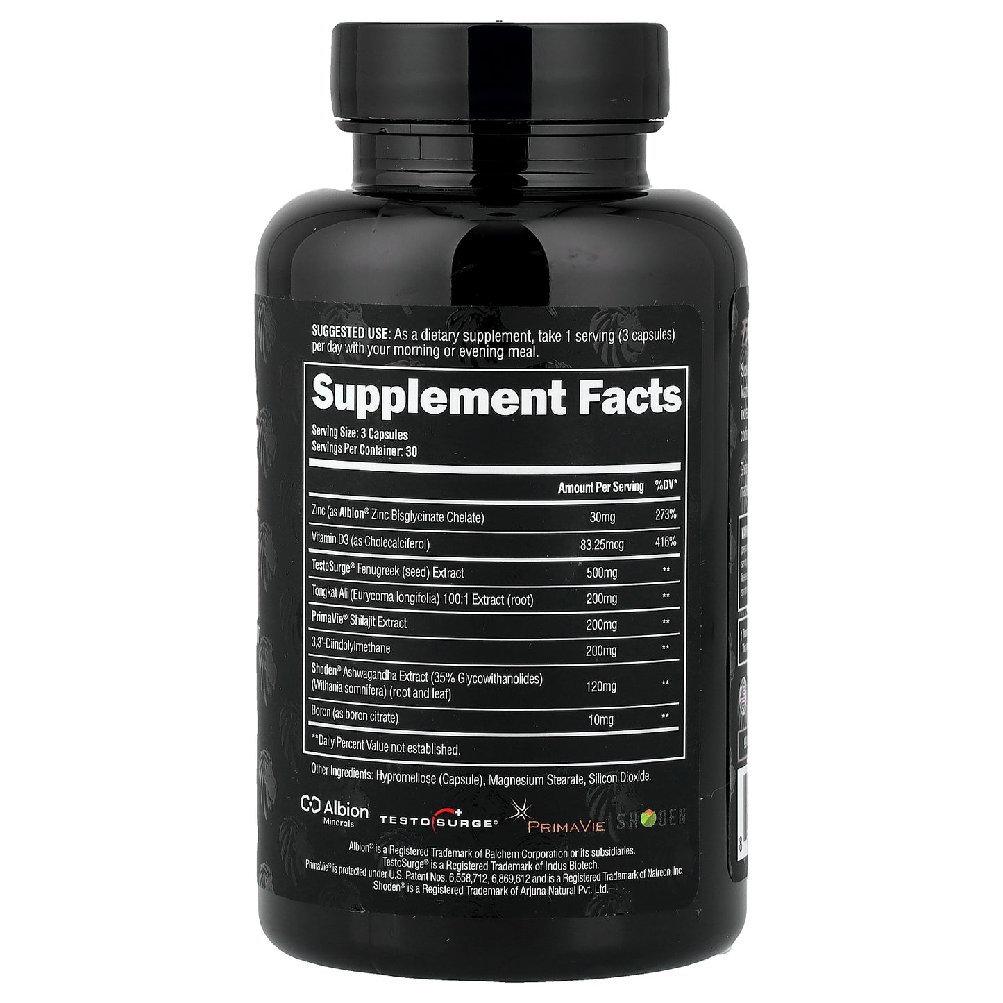 ALPHA LION, SuperHuman Test, 90 Capsules