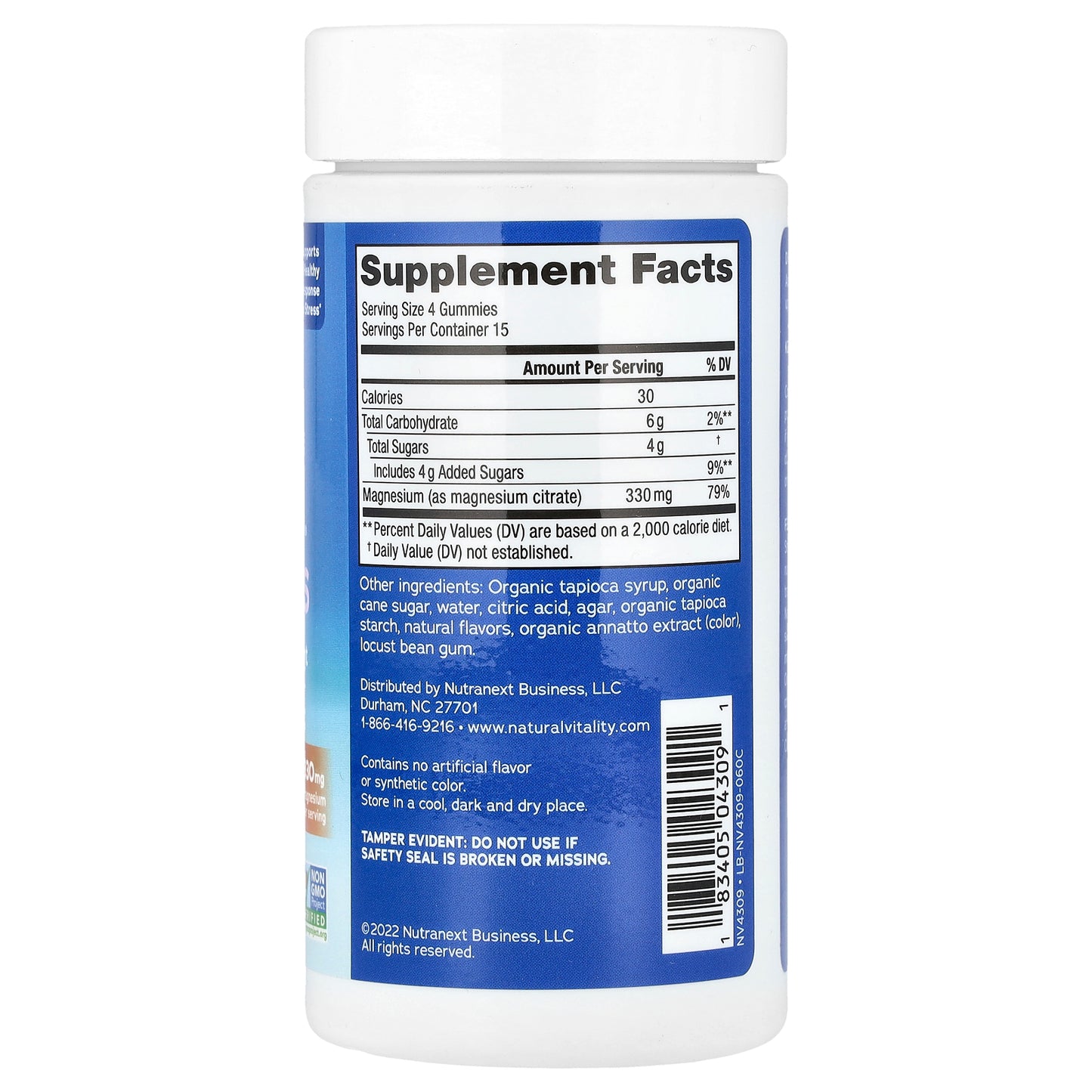 Natural Vitality, CALM®, Magnesium Gummies, Orange, 60 Gummies (82.5 mg per Gummy)