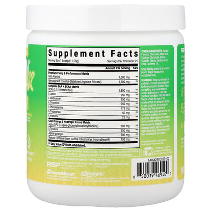 RSP Nutrition, AminoLean® Max, Pre-Workout Energy, Maui Pineapple, 10.21 oz (290 g)