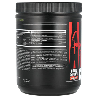 Animal, Advanced Cuts® Powder, Orange Mango, 9.4 oz (267 g)