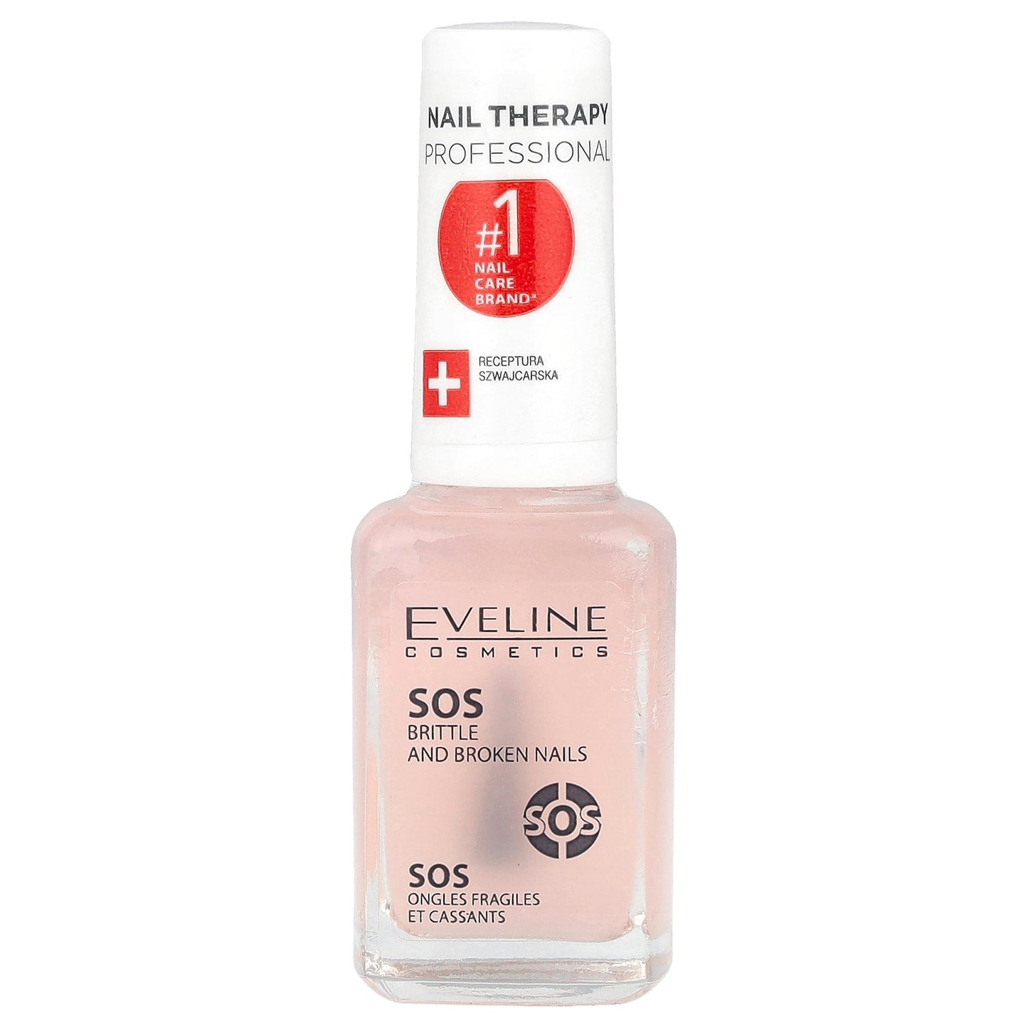 Eveline Cosmetics, SOS Brittle & Broken Nails, 0.42 fl oz (12 ml)