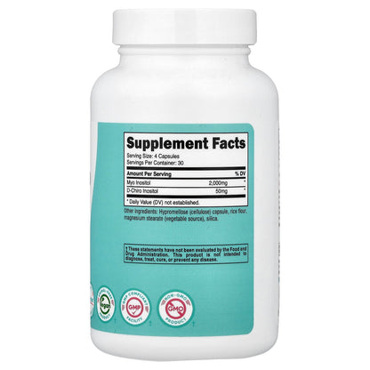 Nutricost, Women, Myo & D-Chiro Inositol, 120 Capsules