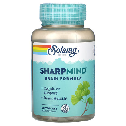 Solaray, SharpMind™, Brain Formula, 60 VegCaps