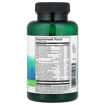 Swanson, Adults 50+ Multi Without Iron, 100 Tablets