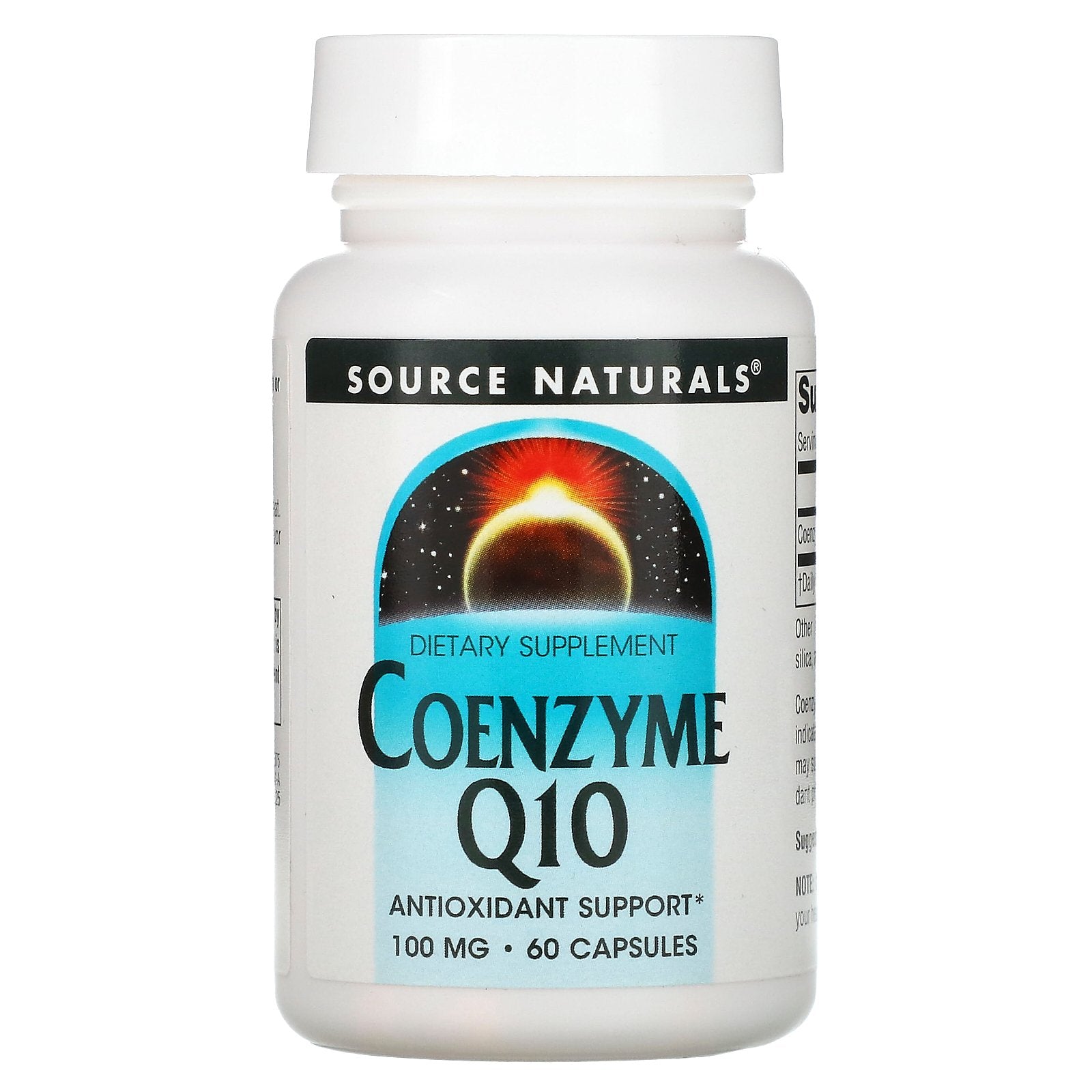 Source Naturals, Coenzyme Q10, 100 mg, 60 Capsules