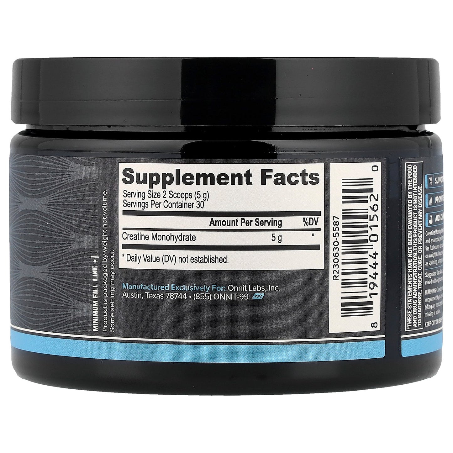 Onnit, Creatine Monohydrate, 5.29 oz (150 g)