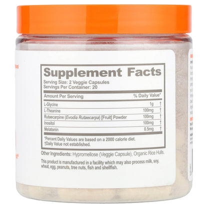 The Genius Brand, Genius Sleep Aid, 40 Veggie Capsules