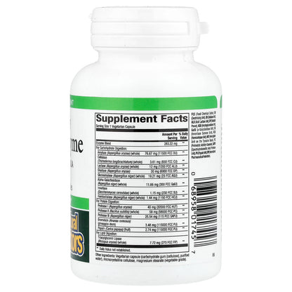 Natural Factors, Multi Enzyme, High Potency , 60 Vegetarian Capsules