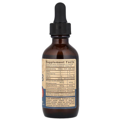 Deva, Vegan Omega-3 DHA-EPA, Lemon, 2 fl oz (60 ml)