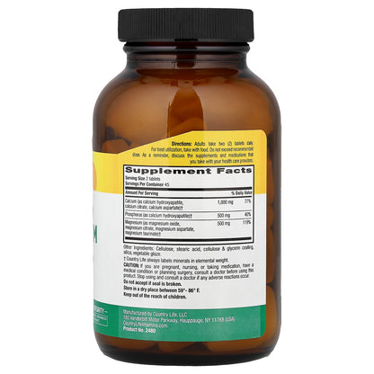 Country Life, Target-Mins®, Calcium Magnesium Complex, 90 Tablets