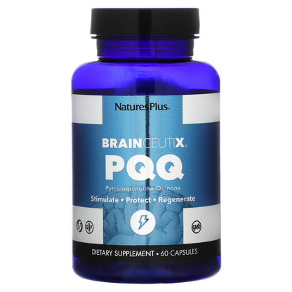 NaturesPlus, BrainCeutix PQQ, 60 Capsules